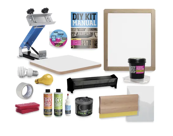 DIY Print Shop Screen Printing Kits